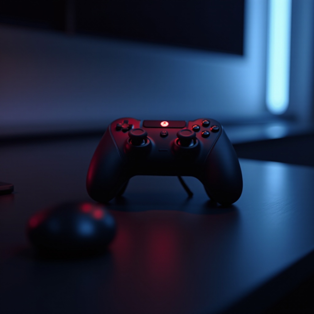 ps4 controller blinkt rot