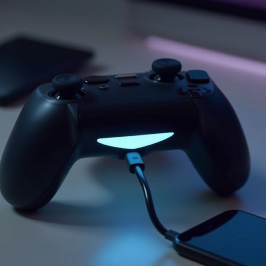 aufladen ps4 controller