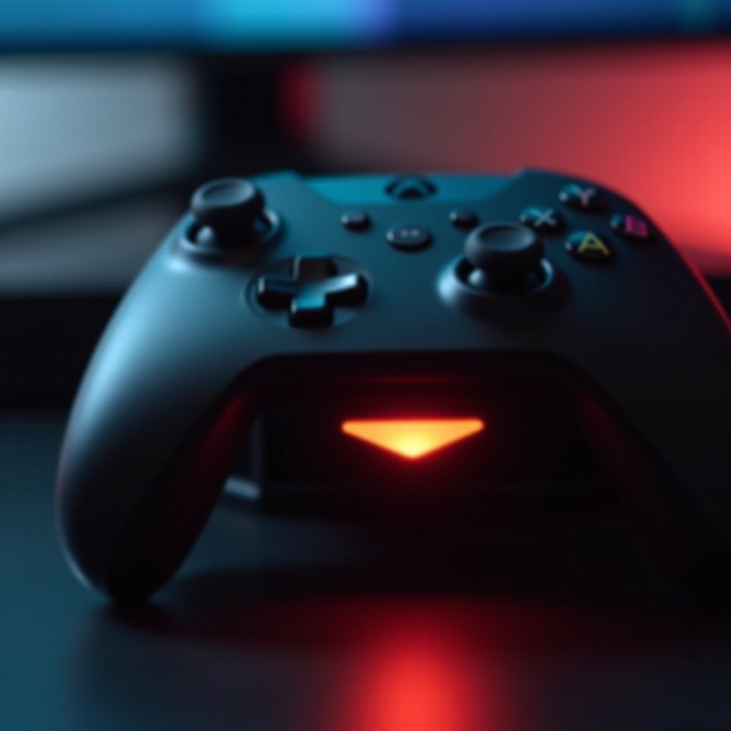 ps4 controller blinkt rot